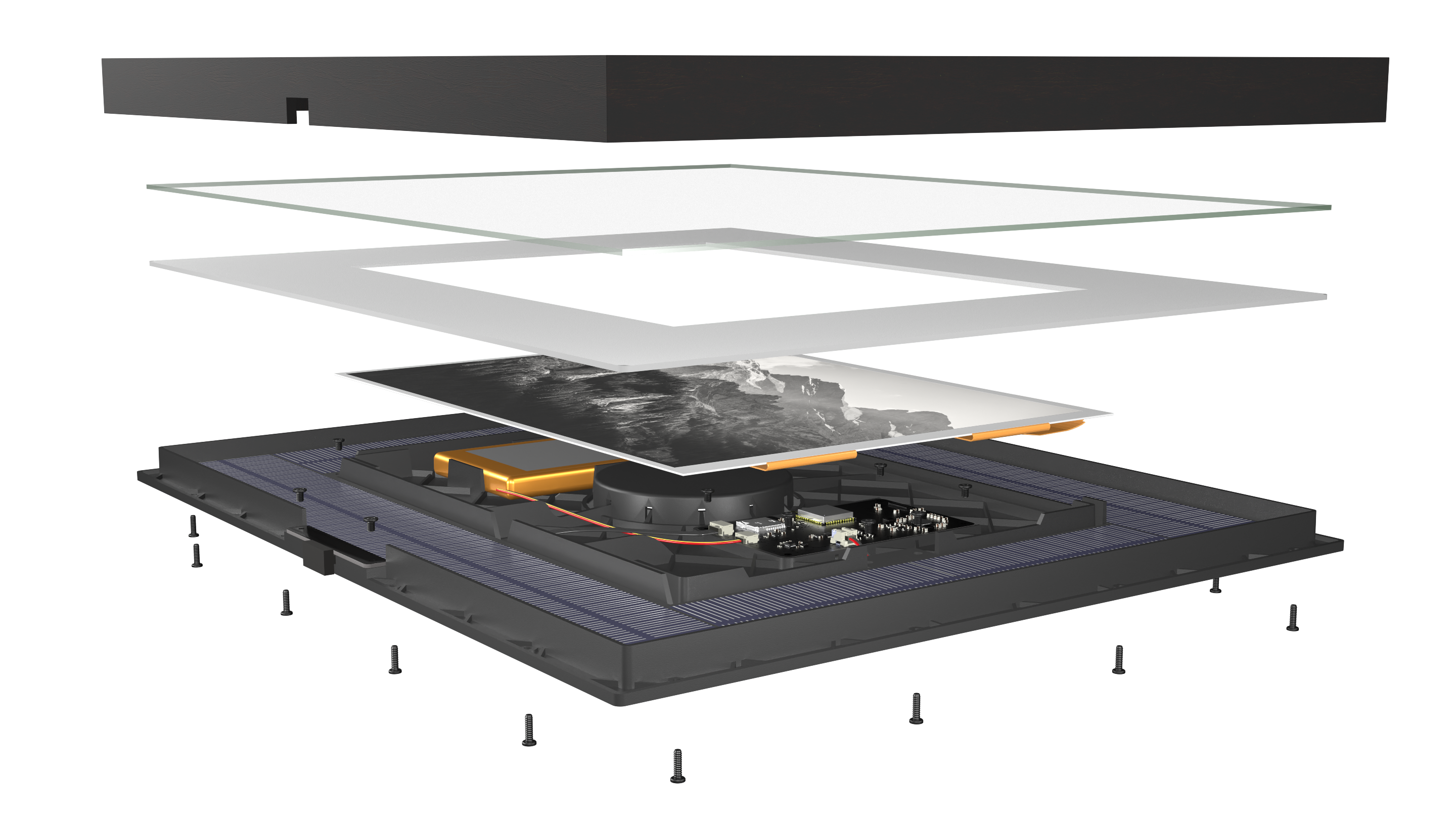 Omniframe exploded view